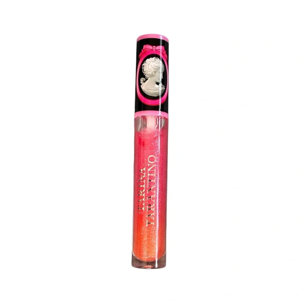 Tarina Tarantino Candy Cameo Gem Gloss Lipgloss Pink Shimmer Discontinued NWT